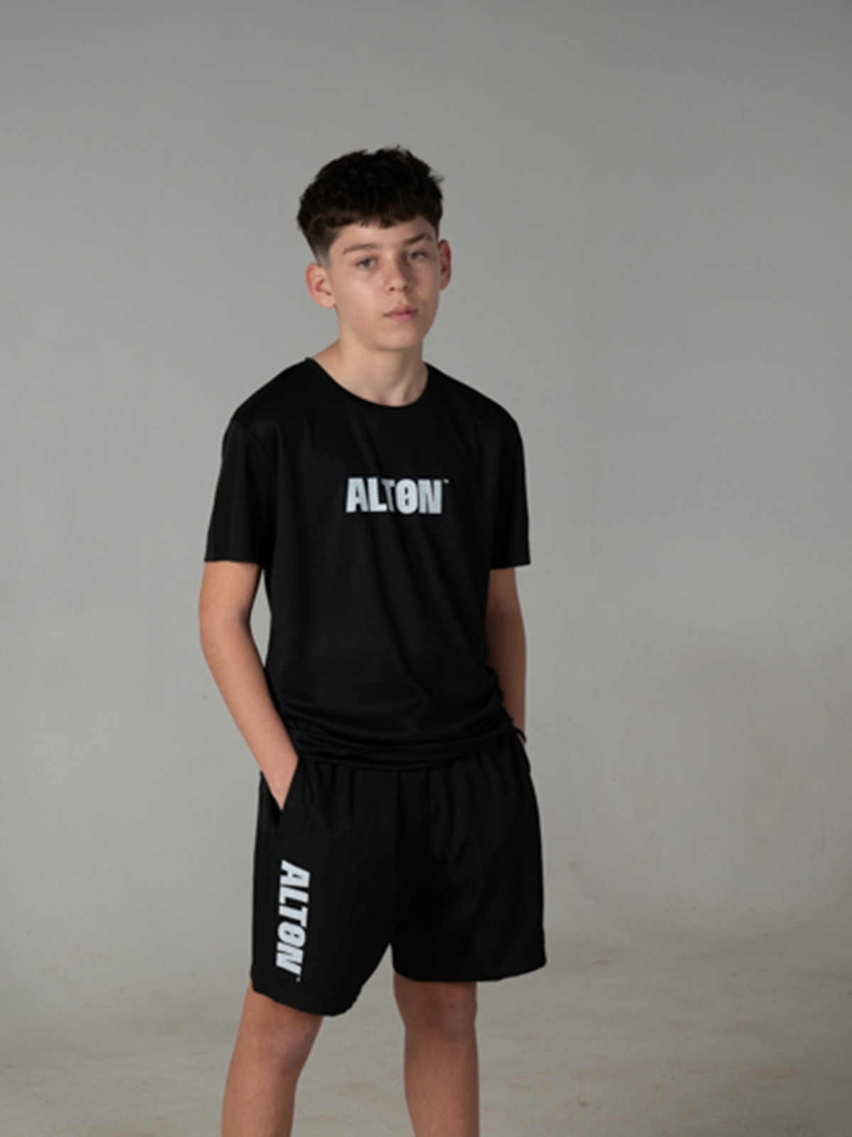 Alton Black Shorts