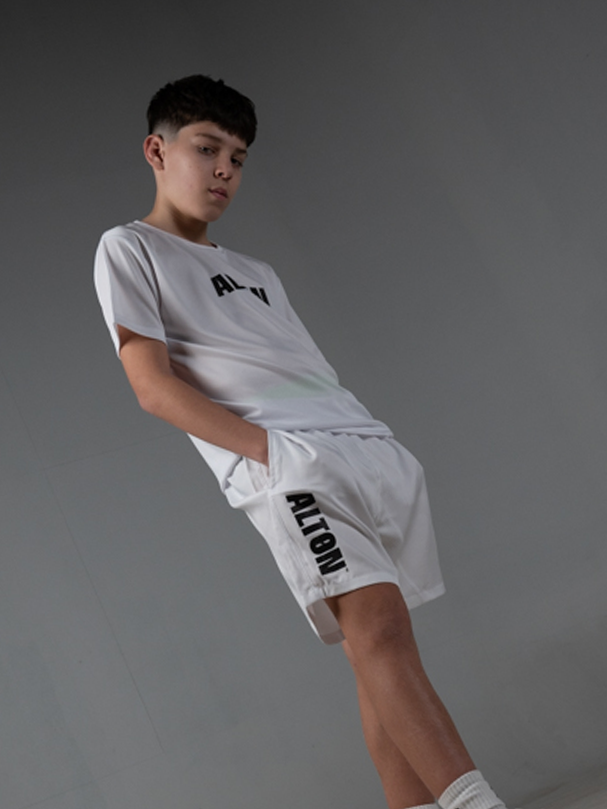 Alton White Track Pants